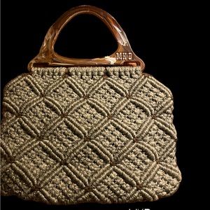 woven handbag